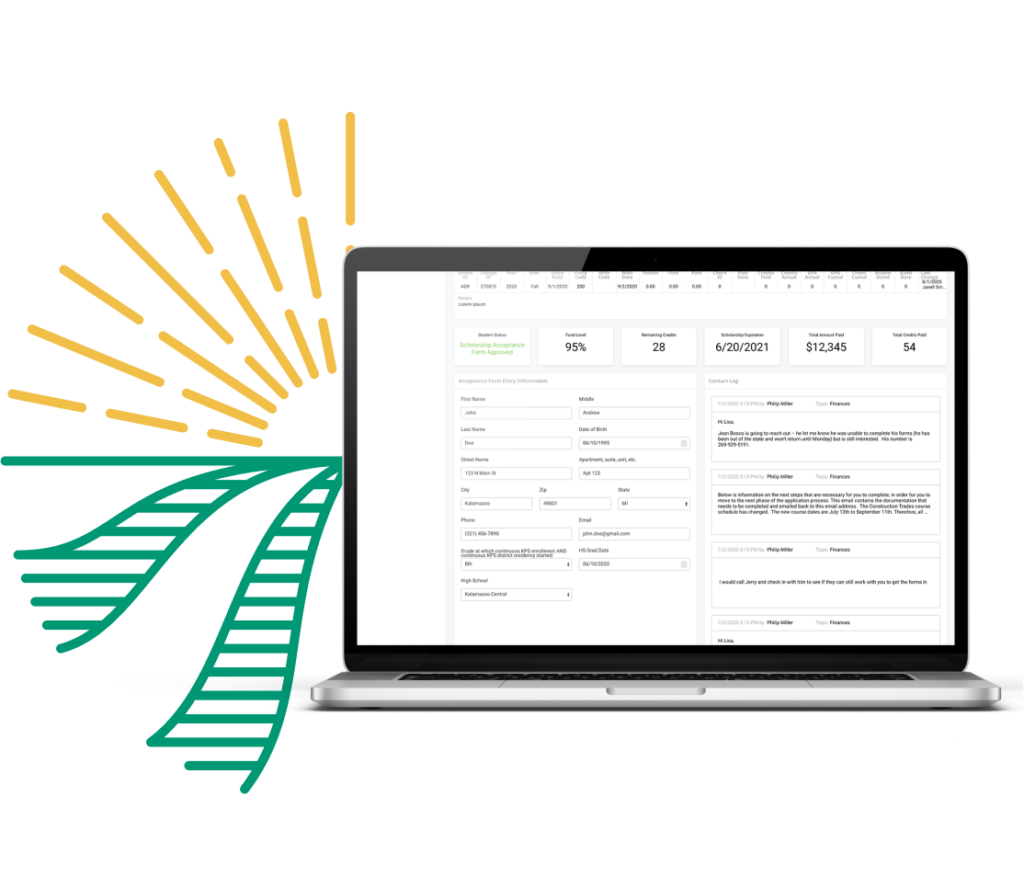 custom database portal